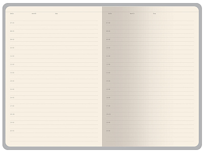 Ежедневник недатированный с магнитным клапаном А5 Venezia