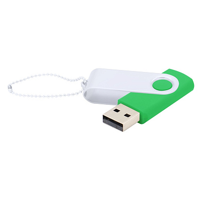 Флешка Designer To Go 2.0 USB 16Gb  (Зеленый/белый)