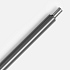 Ручка шариковая Slim Beam, серая - Фото 2