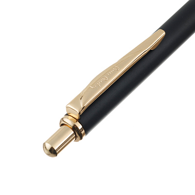 Ручка шариковая Pierre Cardin GAMME CLASSIC, цвет - черный. Упаковка Е