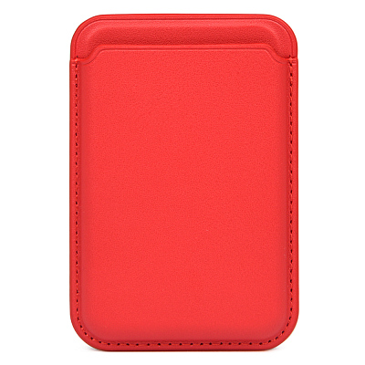 Магнитный держатель карт на телефоне WASAT, красный