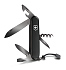 Нож перочинный VICTORINOX Spartan Onyx Black, 91 мм, 12 функций, чёрный, со шнурком в комплекте - Фото 2