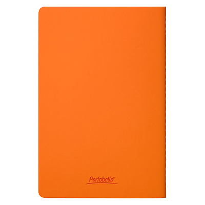 Блокнот Альфа Слим (Alpha slim), оранжевый