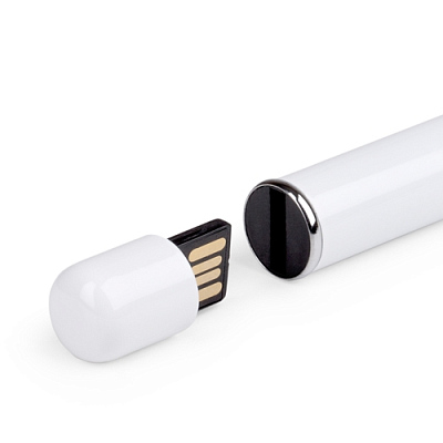 Флешка-ручка 10 Директор, белый, 4Гб