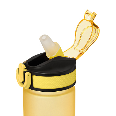 Бутылка для воды Флип мини, желтая