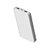 Внешний аккумулятор Polus, 10000 Mah, софт-тач покрытие, белый - Фото 3