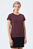 Футболка женская Regent Fit Women, бордовый меланж - Фото 4