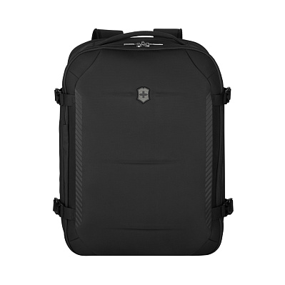 Рюкзак VICTORINOX Crosslight Boarding Bag , RPET полиэстер, 39x22x53 см, 37 л (Черный)
