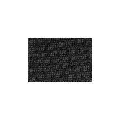 Кардхолдер Твид (Tweed) со скошенным карманом, черный