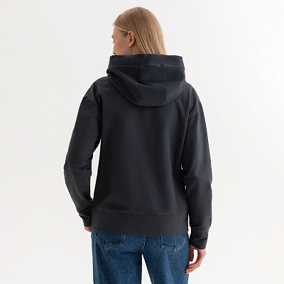 Худи с капюшоном, унисекс Алекс (Alex) антрацит, размер XXL