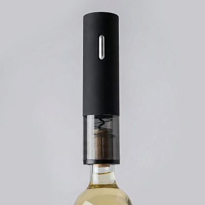 Электрический штопор Corkoff, софт-тач (Чёрный)