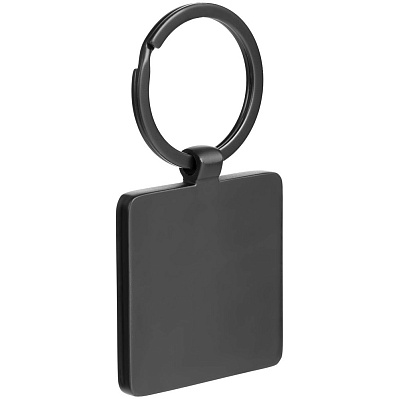 Брелок Gun Metal Square овый (Графит)