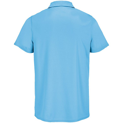 Рубашка поло унисекс Pitcher, ярко-бирюзовая