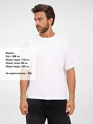 Футболка оверсайз унисекс Legacy, белая