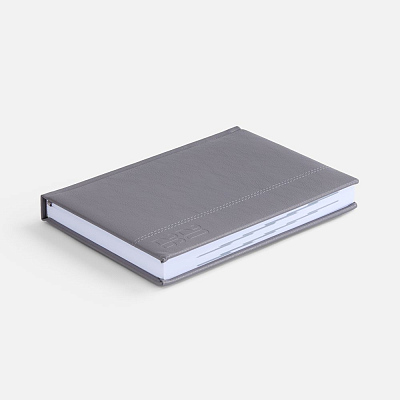 Ежедневник Baza, датированный, серый