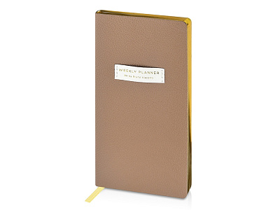 Еженедельник недатированный А6 Total beige (Бежевый)