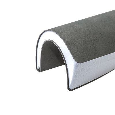 Ежедневник Nubuck Touch, недатированный, серый