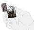 Зажигалка ZIPPO Wolves Design с покрытием Black Ice®, латунь/сталь, чёрная, глянцевая, 38x13x57 мм - Фото 7