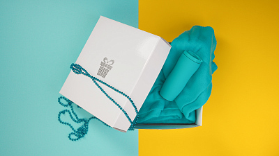 Набор подарочный "Нега", бирюзовый