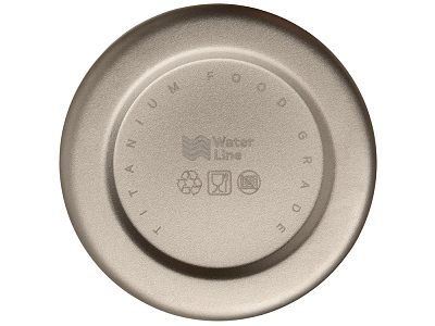 Бутылка для воды из титана Titan, 750 мл