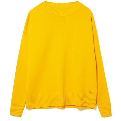 Джемпер оверсайз унисекс Stated в сумке  (Желтый)