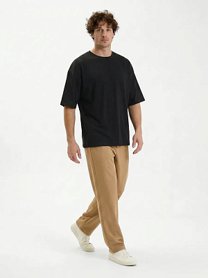 Футболка Oversize Premium 210, черная