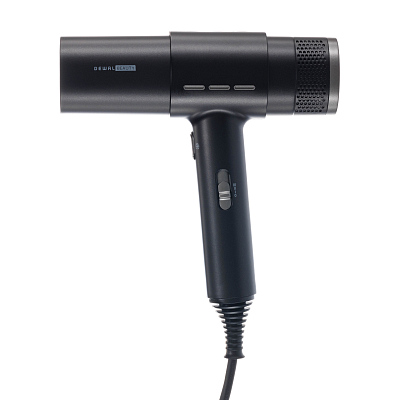 Фен DEWAL BEAUTY Triumph, черный, 1800-2000 Вт, бесщеточный мотор, 1 насадка, 1 диффузор