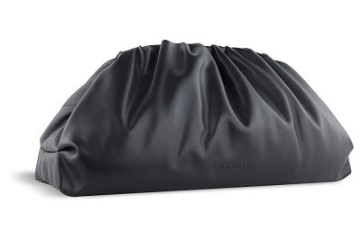 Сумка-пауч женская большая BUGATTI Mila, черная, полиуретан, 42 x 11 x 25 см