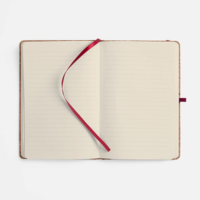 Блокнот Corkfolio, красный