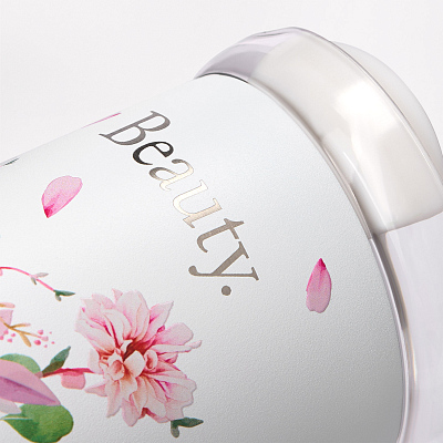 Термокружка вакуумная Страда, белая