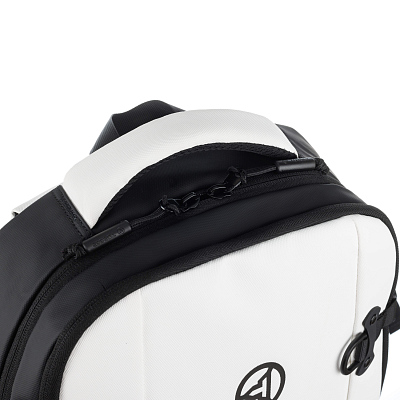 Рюкзак спортивный TORBER Xtreme 18", белый/чёрный, 31 х 12 х 46 см, 17л