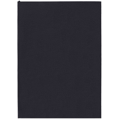 Ежедневник Flat, недатированный, черный (Чёрный)