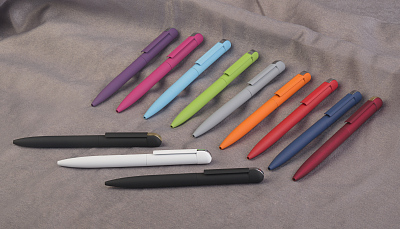 Ручка шариковая "Jupiter", покрытие soft touch, фиолетовый