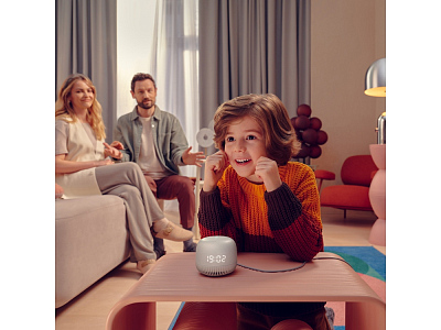 Умная колонка Капсула Нео с голосовым помощником Марусей