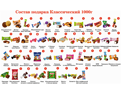 №4 МЯГКАЯ ИГРУШКА УШАСТИК 1000 грамм новогодний подарок классический