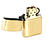 Зажигалка ZIPPO Armor™ с покрытием Brushed Brass, латунь/сталь, золотистая, матовая, 38x13x57 мм - Фото 4