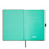 Ежедневник Альфа (Alpha) недатированный, серый/бирюзовый - Фото 8