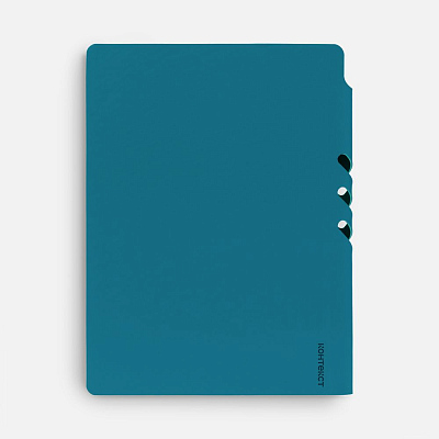 Ежедневник Flexpen Shall, недатированный, бирюзовый