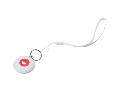 Поисковый трекер для устройств Apple MVTAG с тампопечатью (Белый)