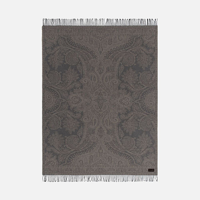 Плед Magnolia, коричневый