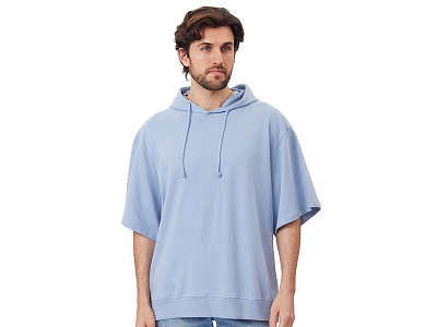 Худи оверсайз с коротким рукавом Warsaw унисекс