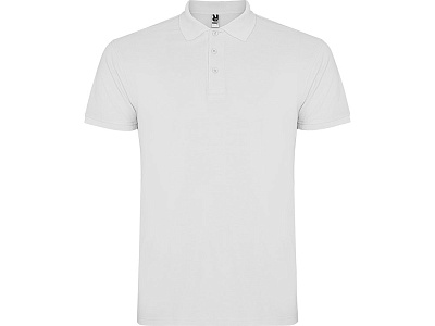 Рубашка поло Star мужская (Белый)