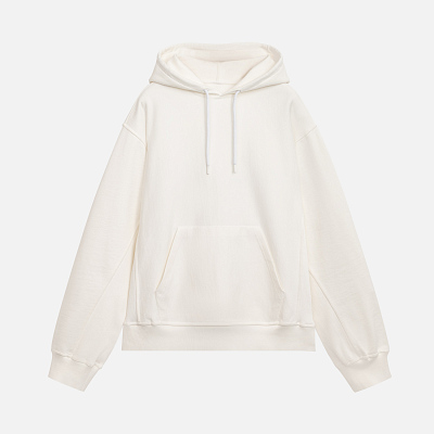 Худи релакс унисекс ADVENTURE, белый, размер XS/S