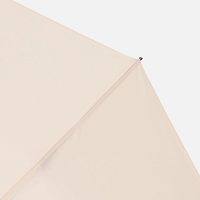 Зонт складной Cloudburst в подарочной упаковке, бежевый