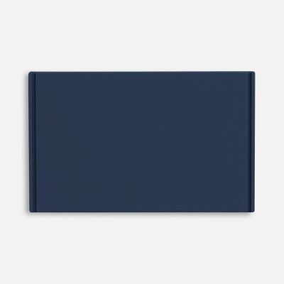 Лейбл из ПВХ Dzeta, XL, темно-синий (Тёмно-синий)