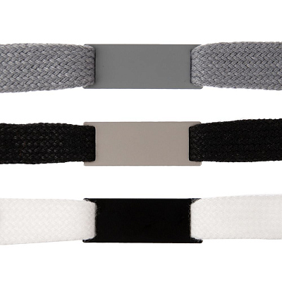 Шильдик металлический Kova, серый