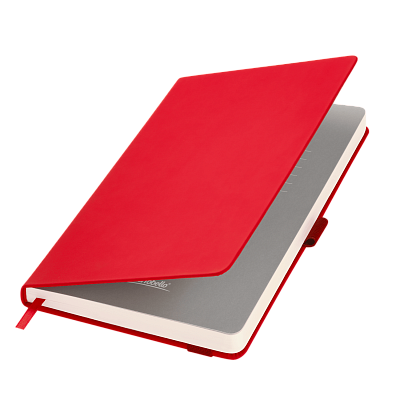 Ежедневник Альфа (Alpha) недатированный, красный/серый (Красный, серый, бежевый)