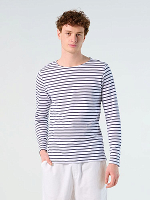 Футболка мужская Marine Men, белая с красным