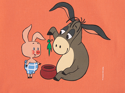 Сумка из плотного хлопка Винни-Пух, 220 г/м2