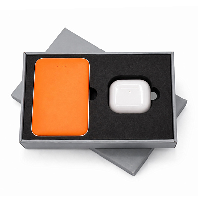 Подарочный набор Sound &amp; Energy Duo, оранжевый